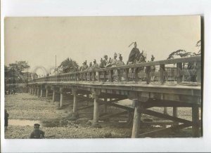 3086119 JAPAN FESTIVAL in KYOTO view Vintage real photo PC#27