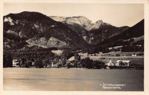 Austria St Wolfgang Grand Hotel vintage postcard