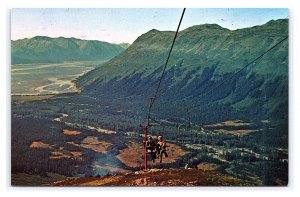 Mt. Alyeska Alaska's Year-Round Resort Postcard Ski Lift