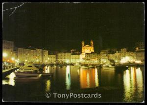 Bastia - Le Vieux Port la Nuit