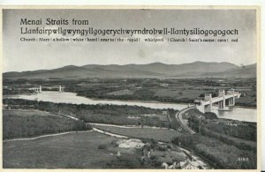 Wales Postcard - Menai Straits - Anglesey - TZ11700