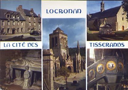 POSTAL 61170: La cite des Locronan Tisserands