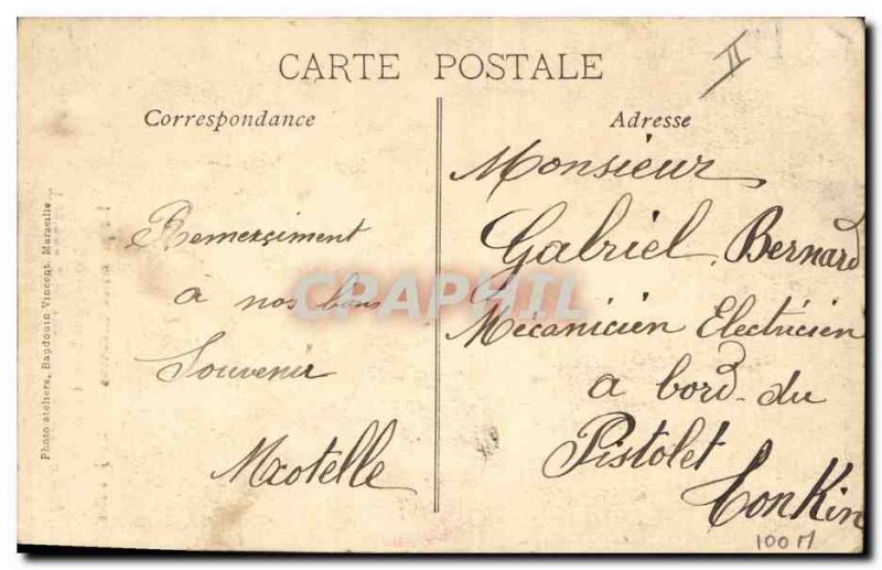 Old Postcard Toulon Explosion Jena