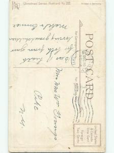 Divided-Back CHRISTMAS SCENE Great Postcard W9054