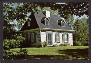 PQ QC Maison Canadienne Zoo Jardin Zoologique de Quebec City Carte Postale