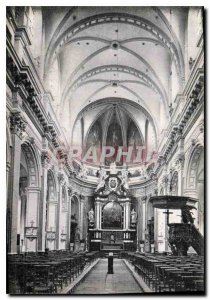 Old Postcard Malines Interior of the Church of the Beguinage