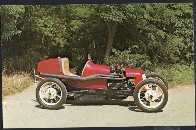 Classic Car Postcard 1932 FORD B Dirt Track Racer