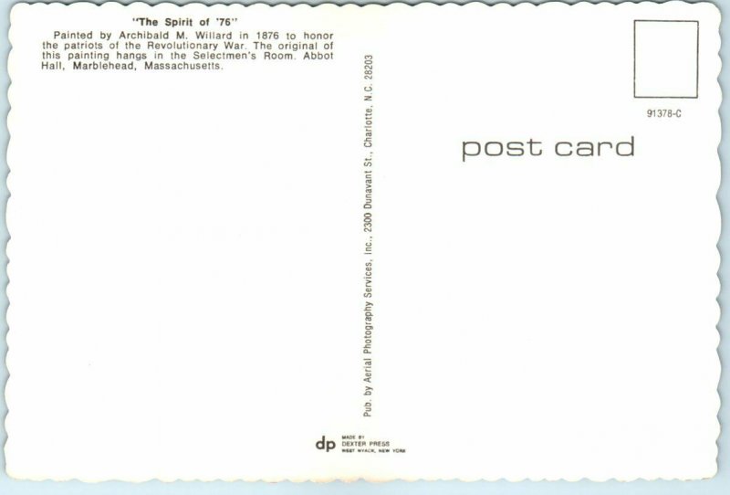 Postcard - The Spirit of '76