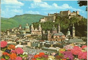 Austria, Salzburg, the town of the prince archbishops, unused Postcard