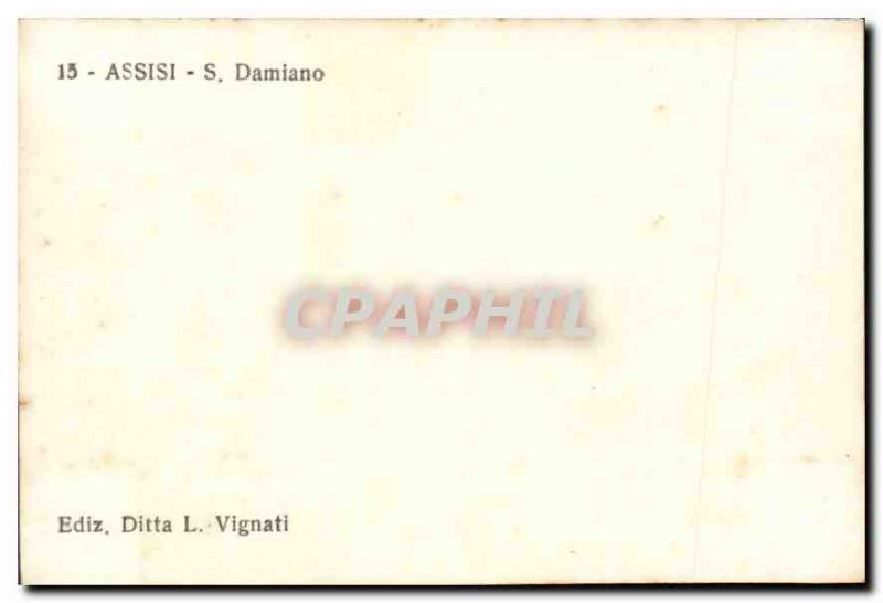 Postcard Modern S Damiano Assisi