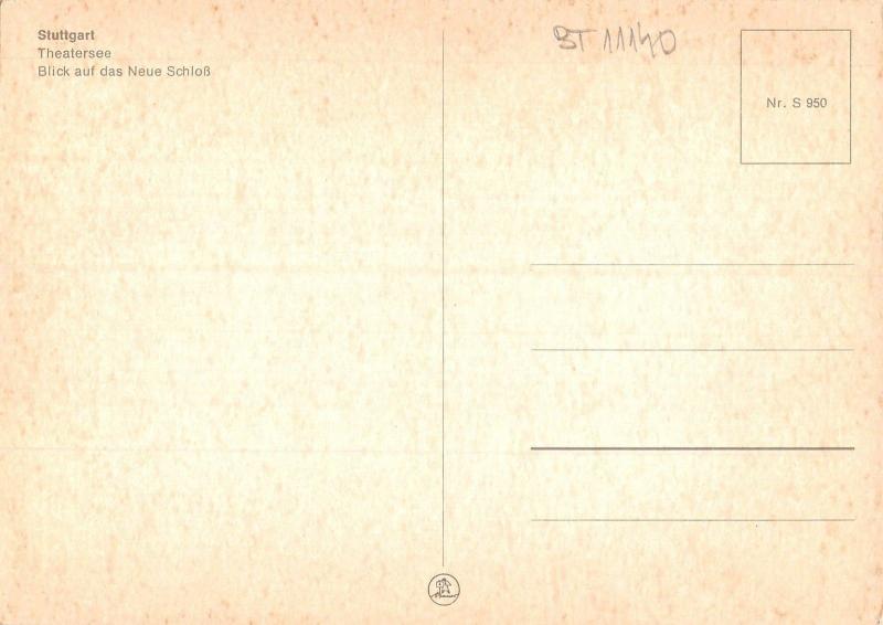 BT11140 Theatersee Stuttgart          Germany