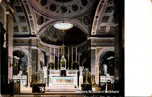 Maryland Baltimore Interior Of The Cathedral 1909