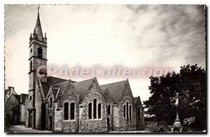 Postcard Old La Trinite Sur Mer church