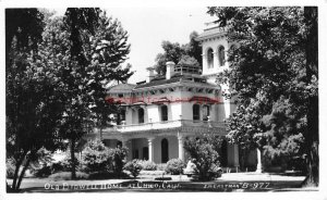 CA, Chico, California, Old Bidwell Home, J.H. Eastman B-977, RPPC