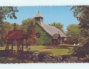 Pre-1980 CHURCH SCENE Rye Beach - Near Hampton & Portsmouth NH AD0598