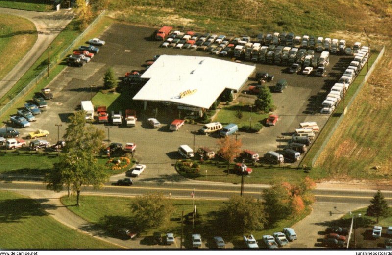 Connecticut East Windsor Killam Truck Dealership Aerial View