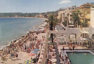 BF21321 menton la piscine du casino la promenade et lap france  front/back image