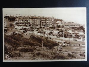 Dorset BOSCOMBE SEA ROAD - Old Postcard by Photochrom Co. V4184