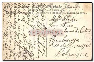 Postcard Avallon Old City View and Faubourg Cousin Roche