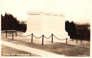 Vintage Postcard 1920's Tomb of Unknown Soldier Arlington Virginia VA