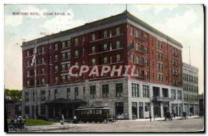 Postcard Old Montrose Cedar Rapids Tramway