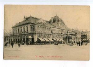 246839 FRANCE NICE Le Casino Municipal CAR Vintage postcard