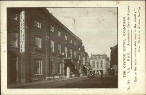 George Hotel Grantham c1910 Postcard