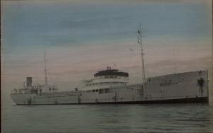 Cargo Steamship MARKLAND c1910 Tinted Real Photo Postcard #3