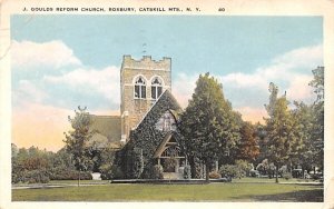 J Goulds Reformed Church in Roxbury, New York