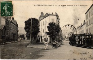 CPA Clermont-Ferrand Avenues de Royal et de l'Observatoire (1274265)