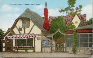 Tuck Box Shop Carmel CA California Dolores Street UNUSED Postcard E56