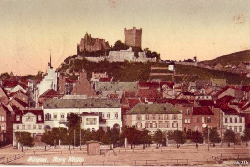 BINGEN GERMANY  BURG KLOPP 1931