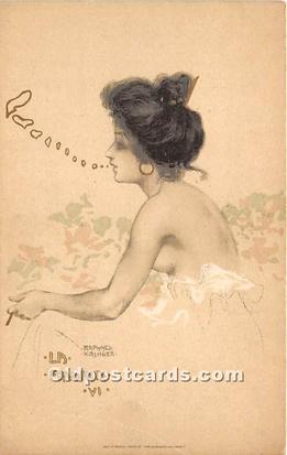 La Favorite VI Edit. E Storch Vienne. VT. Artist Raphael Kirchner Unused very...