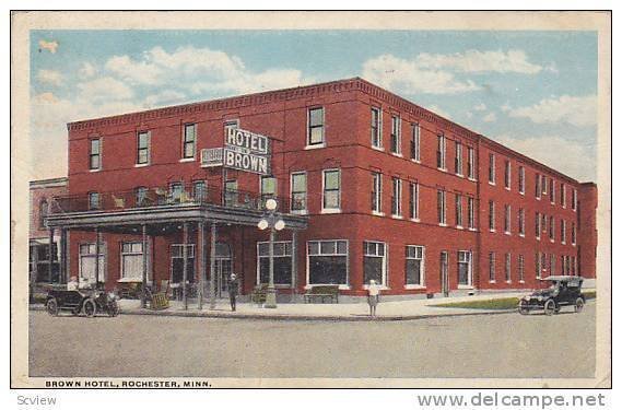 Brown Hotel, Rochester, Minnesota, PU-1924