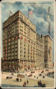 Philadelphia PA Betz Girard Bldg HTL Hold to Light KOEHLER c1910 Postcard