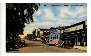 GA - Athens. Washington Street looking East