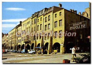 Postcard Modern Au Pays Lorrain Metz Loseille Place Saint Mouis and houses
