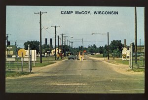 Sparta & Tomah,Wisconsin,WI Postcard, Camp McCoy