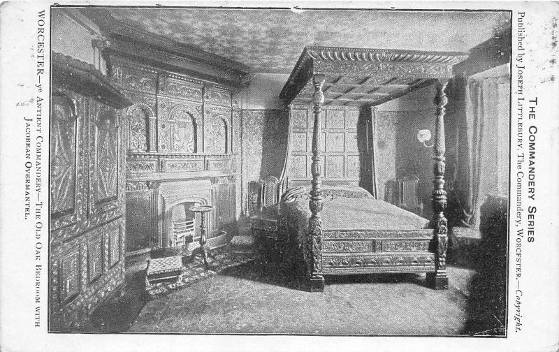 BR59230 worcester the old oak bedroom  uk