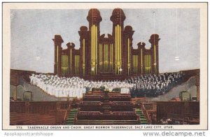Tabernacle Organ And Choir Great Mormon Tabernacle Salt Lake City Utah