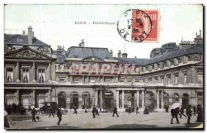 Old Postcard Paris Palais Royal