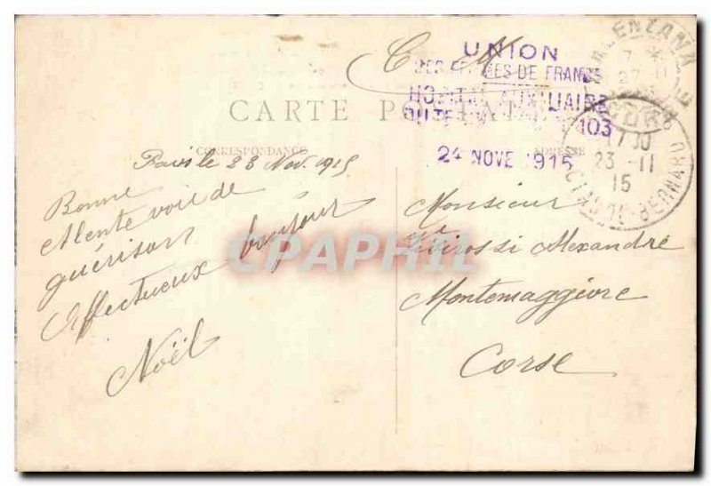 Old Postcard Paris 7arrt Invalides general view hotel invalid since its found...