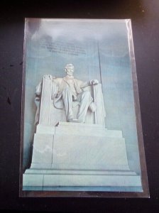 UNUSED POSTCARD - LINCOLN MEMORIAL, WASHINGTON, D.C.