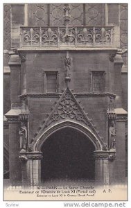 La Sainte Chapelle, Exterieur De l'Oratoire De Louis XI (Portail Sud), Paris,...