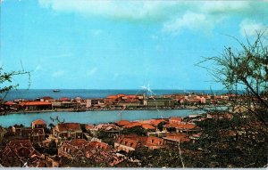 View of Town from Berg Arrarat Turkey Postcard Posted