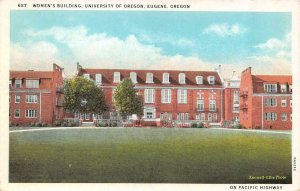 EUGENE, Oregon OR    WOMEN'S BUILDING University Of Oregon   ca1920's Postcard