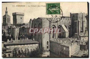 Postcard Old Avignon the Papal Palace