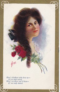 Heinze Beautiful Lady with Roses