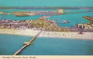 Florida Clearwater Beach Aerial View