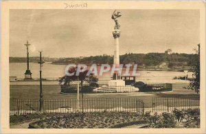 Postcard Dinard Old Church Square